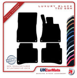 Mercedes S Class (W222) Saloon LWB 2013-2020 Black Luxury Velour Tailored Car Mats HITECH