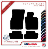 Mini  2014 onwards Black Luxury Velour Tailored Car Mats HITECH