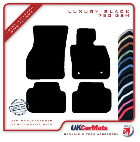 Mini Clubman F54 2015 onwards Black Luxury Velour Tailored Car Mats HITECH