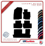 Mitsubishi Outlander Manual MPV 2012 onwards Black Luxury Velour Tailored Car Mats HITECH