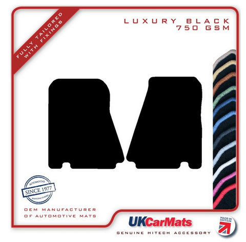 Mercedes 190SL (W121) 1955-1963 Black Luxury Velour Tailored Car Mats HITECH