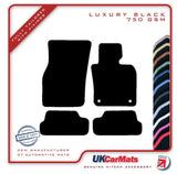 Mini Convertible F57 2015 onwards Black Luxury Velour Tailored Car Mats HITECH