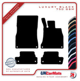 Mercedes S Class (A217) Cabriolet 2014-2020 Black Luxury Velour Tailored Car Mats HITECH