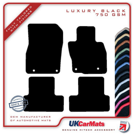 Mazda CX-60 2022 onwards Black Luxury Velour Tailored Car Mats HITECH