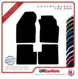 Nissan Almera 3 dr 1995-2000 Black Luxury Velour Tailored Car Mats HITECH