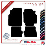 Nissan Almera 5dr 2000-2006 Black Luxury Velour Tailored Car Mats HITECH