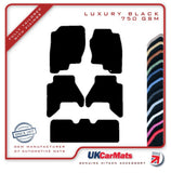 Nissan Pathfinder R51 7 Seater 2005-2012 Black Luxury Velour Tailored Car Mats HITECH