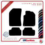 Peugeot 308 2013-2021 Black Luxury Velour Tailored Car Mats HITECH