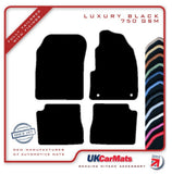 Peugeot e-2008 Electric 2019 onwards Black Luxury Velour Tailored Car Mats HITECH