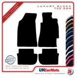 Subaru SVX 1992-1997 Black Luxury Velour Tailored Car Mats HITECH