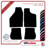 Saab 9/3 Hatchback 1998-2002 Black Luxury Velour Tailored Car Mats HITECH