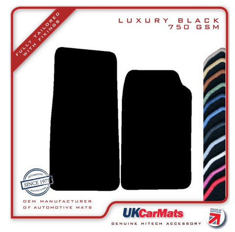 Suzuki Cappucchino 1993-1995 Black Luxury Velour Tailored Car Mats HITECH