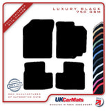 Suzuki Swift 2005-2010 Black Luxury Velour Tailored Car Mats HITECH