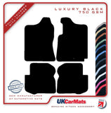 Suzuki Jimny Automatic 1998-2018 Black Luxury Velour Tailored Car Mats HITECH