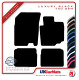 Suzuki SX4 S-Cross 2013-2021 Black Luxury Velour Tailored Car Mats HITECH