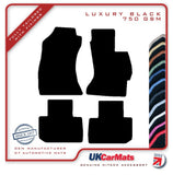 Subaru Forester 2014 onwards Black Luxury Velour Tailored Car Mats HITECH