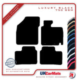 Suzuki Ignis 2016 onwards Black Luxury Velour Tailored Car Mats HITECH