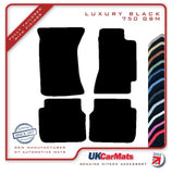 Subaru Legacy 1998-2003 Black Luxury Velour Tailored Car Mats HITECH