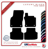 Skoda Octavia 4th Generation 2020 onwards Black Luxury Velour Tailored Car Mats HITECH