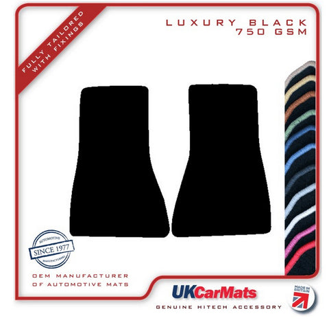 TVR 3000 S 1986-1994 Black Luxury Velour Tailored Car Mats HITECH