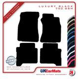 Toyota Hilux Doublecab 1989-1997 Black Luxury Velour Tailored Car Mats HITECH