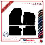 Toyota Auris 2013 onwards Black Luxury Velour Tailored Car Mats HITECH