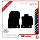Toyota GT86 2012-2021 Black Luxury Velour Tailored Car Mats HITECH