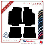 Volkswagen VW  Golf Mk4 Cabriolet 1997-2004 Black Luxury Velour Tailored Car Mats HITECH