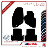 Volvo V70 2000-2007 Black Luxury Velour Tailored Car Mats HITECH