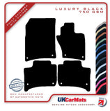 VW Touareg (2nd Gen) 2010-2018 Black Luxury Velour Tailored Car Mats HITECH