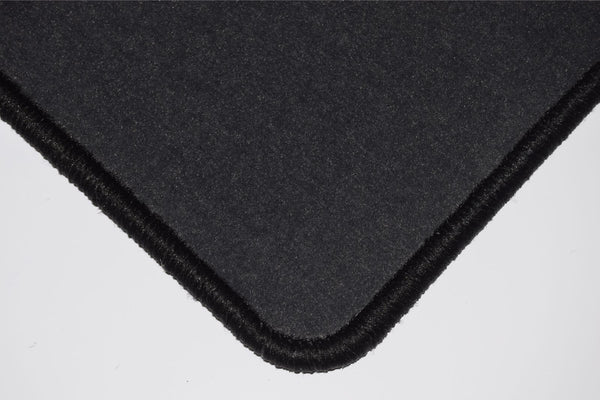 VW Polo 4 Oval Fixings 2002-2009 Grey Luxury Velour Tailored Car Mats HITECH
