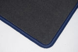 Jaguar XJ Series (X351) LWB (Eyelets Front And Rear) 2009-2019 Grey Luxury Velour Tailored Car Mats HITECH