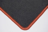 Peugeot 107 (Two Fixings Driver) 2010-2014 Grey Luxury Velour Tailored Car Mats HITECH