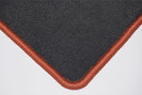 Fiat Punto Grande 2006-2009 Grey Luxury Velour Tailored Car Mats HITECH