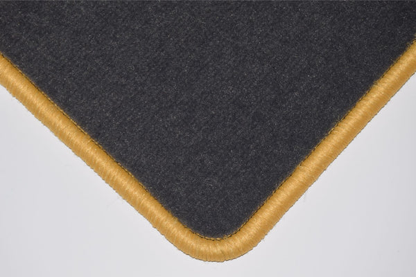 Mercedes C Class (W205) Coupe Automatic 2016-2021 Grey Luxury Velour Tailored Car Mats HITECH