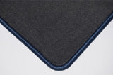 Land Rover Defender L663 130 8 Seater 2020 onwards Grey Luxury Velour Tailored Car Mats HITECH