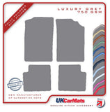 Citroen ZX 1991-1998 Grey Luxury Velour Tailored Car Mats HITECH