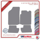 Citroen C2 2003-2009 Grey Luxury Velour Tailored Car Mats HITECH