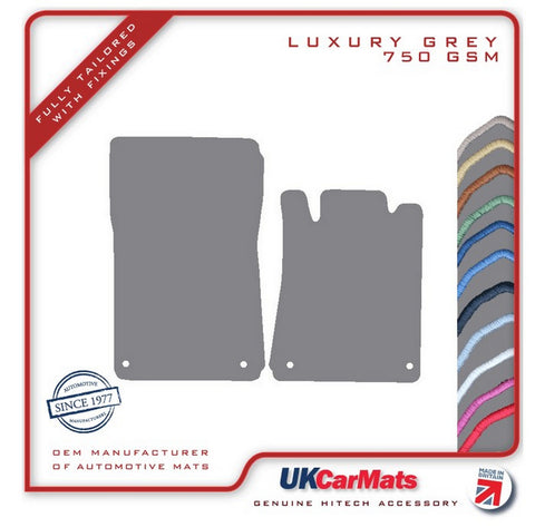 Chrysler Crossfire Roadster 2004-2008 Grey Luxury Velour Tailored Car Mats HITECH