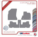 Citroen C4 Picasso 2006-2013 Grey Luxury Velour Tailored Car Mats HITECH