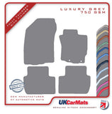 Citroen C-Crosser 2008-2012 Grey Luxury Velour Tailored Car Mats HITECH