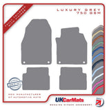 Cadillac BLS 2006-2009 Grey Luxury Velour Tailored Car Mats HITECH