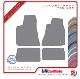 Chrysler 300C 2005-2010 Grey Luxury Velour Tailored Car Mats HITECH