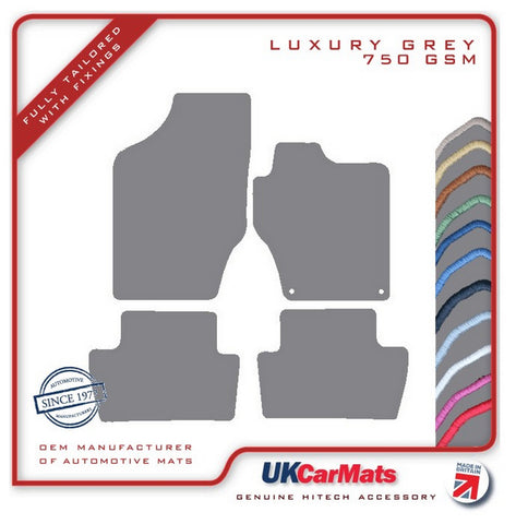 Citroen DS4 2011-2015 Grey Luxury Velour Tailored Car Mats HITECH
