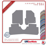 Citroen C3 Picasso 2009-2017 Grey Luxury Velour Tailored Car Mats HITECH