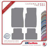 Cadillac CTS 2003-2007 Grey Luxury Velour Tailored Car Mats HITECH