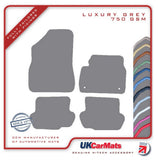 Citroen DS5 2015 onwards Grey Luxury Velour Tailored Car Mats HITECH