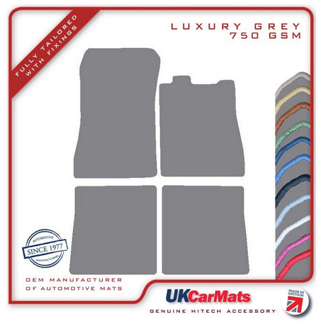 Citroen SM 1970-1975 Grey Luxury Velour Tailored Car Mats HITECH