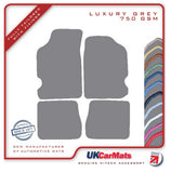 Citroen Saxo (Facelift) 2000-2003 Grey Luxury Velour Tailored Car Mats HITECH