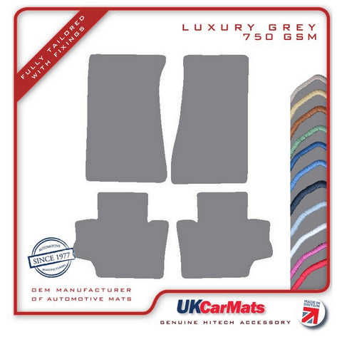 Nissan Datsun 260Z 1974-1978 Grey Luxury Velour Tailored Car Mats HITECH